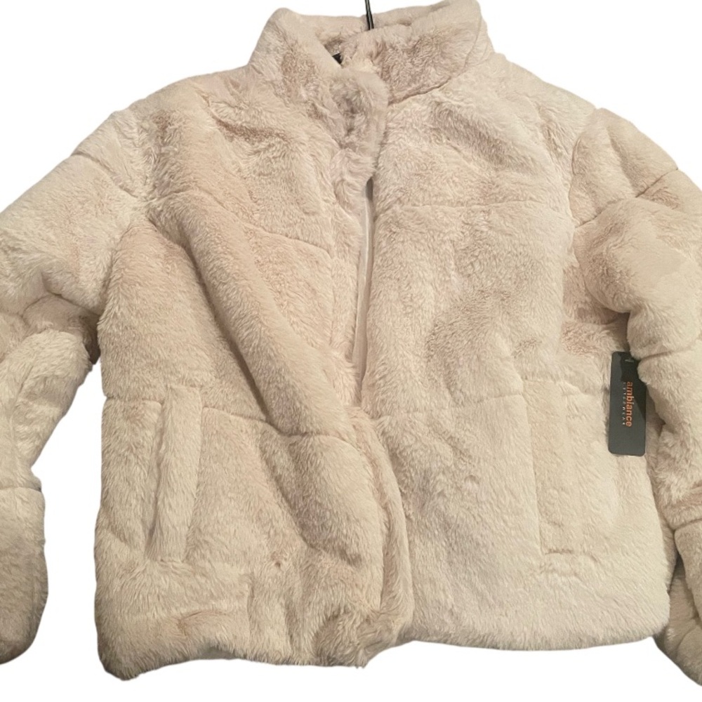 Cozy Cream Faux Fur Jacket